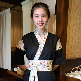 【日式制服】餐廳工衣日式廚師衣服韓國日本料理壽司店和服餐廳廚房男女服務員工作服裝店員服飾選素雅煥新氣質