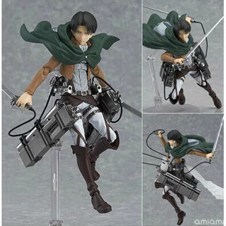 祖國版 figma 213 進擊的巨人 兵長 利威爾 關節可動換臉手辦模型 巨人角色模型 動漫手辦 122