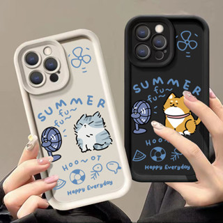 適用於 iPhone 16e 7 8 Plus XS Max X XR SE2022 熱夏軟矽膠角眼防震保護套的外殼
