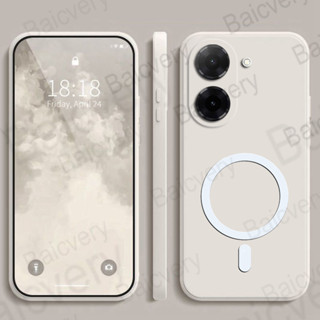 XIAOMI 小米 POCO C71 Redmi A5 4G 彩色啞光 TPU 鏡頭蓋帶磁性貼紙的時尚外殼
