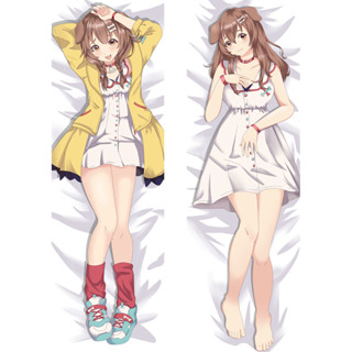 vtuber戌神沁音等身抱枕套Dakimakura Cover動漫hololive Gamers獸耳狗女孩宅男長款枕套