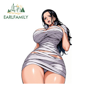 EARLFAMILY 13 釐米一件 Nico Robin 汽車貼紙擋風玻璃後備箱摩托車衝浪板 JDM PVC 防水貼花