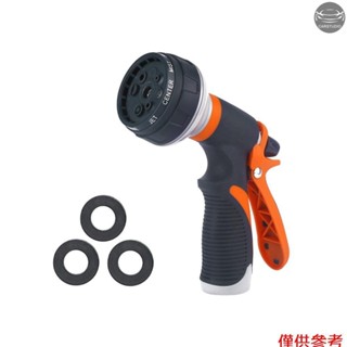汽車水清洗機高壓軟管噴霧器家用澆水灑水器,帶 8 種防濺模式,用於洗車植物澆水寵物淋浴