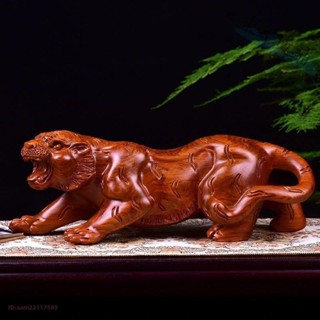 黑檀木雕 老虎 老虎擺件 實木虎 十二生肖 虎 動物擺件 家居 裝飾品 紅木工藝品 木雕 木雕雕刻 實木木雕 木雕虎