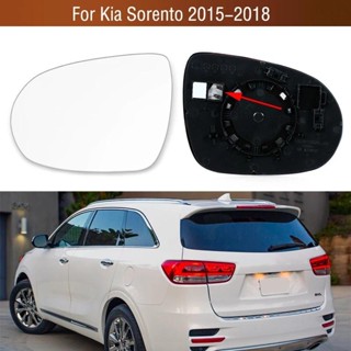 適用於起亞 Sorento 2015 2016 2017 2018 汽車翼門後視鏡加熱鏡片外後視鏡玻璃帶加熱