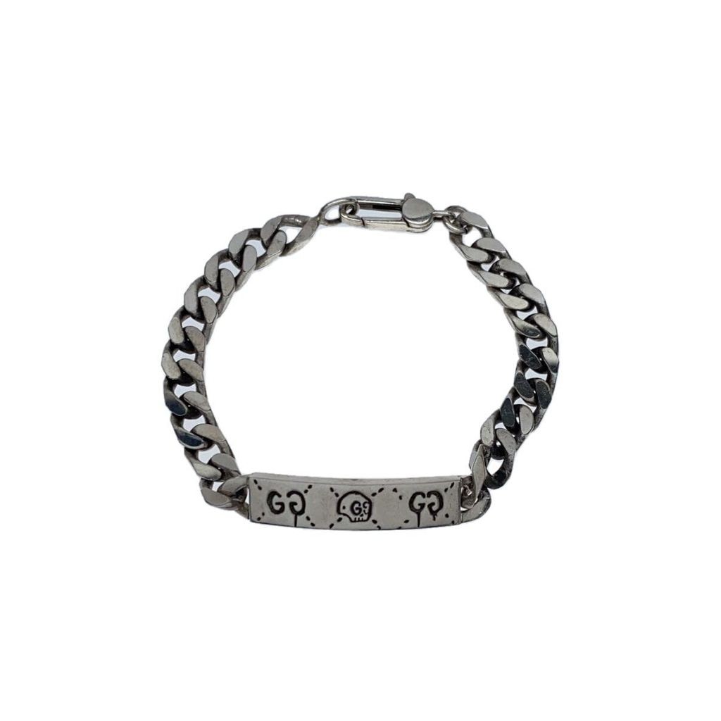 GUCCI 古馳 古奇手鍊古奇鬼身份手鍊 SV925 SLV 男士紀平 日本直送 二手