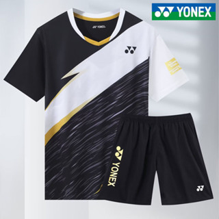 🔥熱銷免運🔥短袖羽球服 時尚排汗 YY 短袖羽毛球服 羽球衣 比賽隊服 短袖排汗衫 男女羽球衣 羽球球衣 訓練衣3107