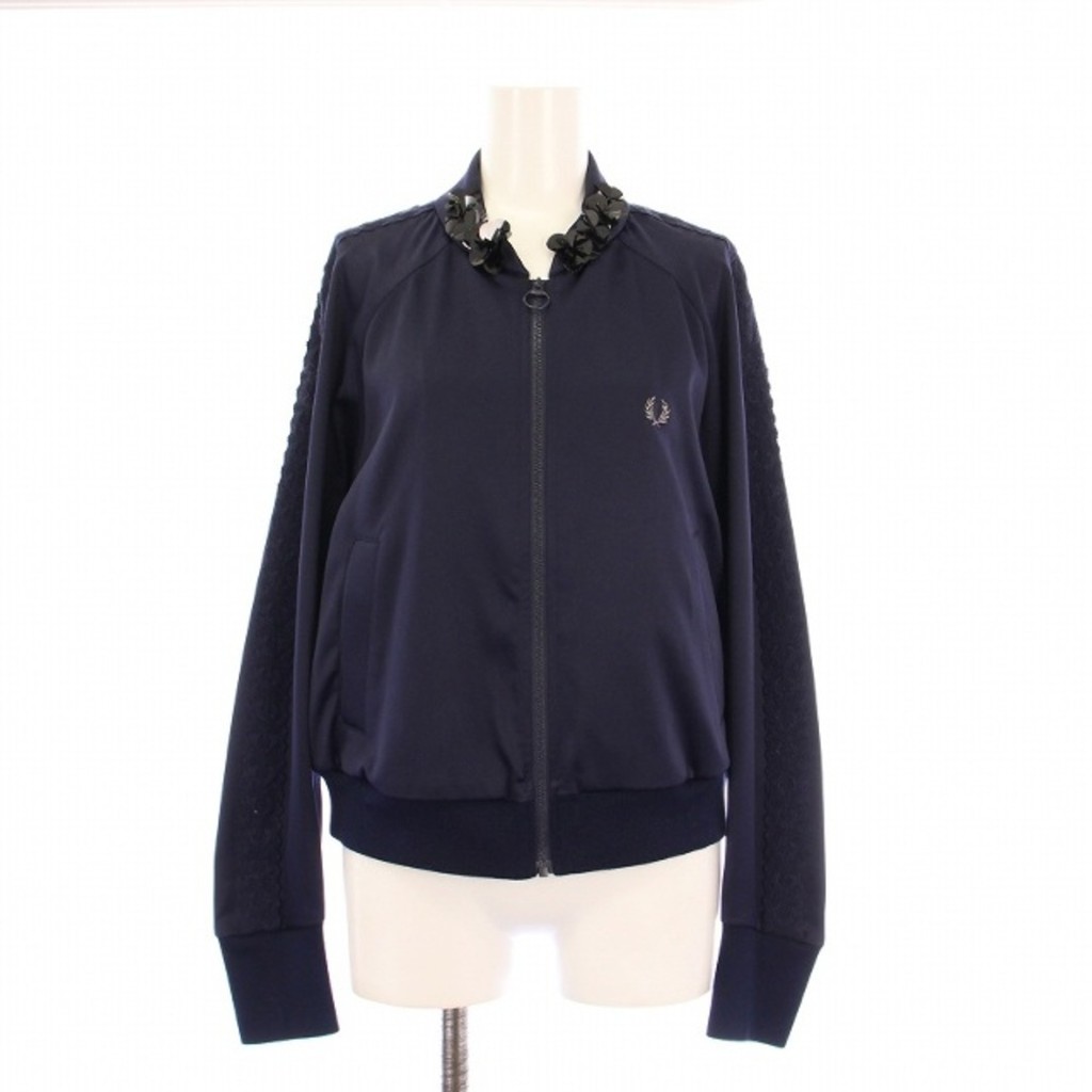 MUVEIL FRED PERRY PWA M I VEIL 夾克外套 防風外套 外衣 外套 拉鍊拉上 紅色 日本直送