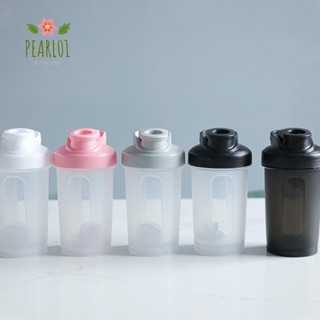 PEARL01蛋白奶昔杯,300毫升攪拌球運動水杯,高品質翻蓋處理透明的水瓶健身房