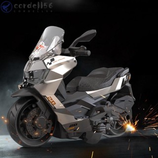 CORDELL模擬摩托車玩具微型壓鑄合金摩托車模型擺件玩具合金工藝品慣性摩托車迴力玩具兒童