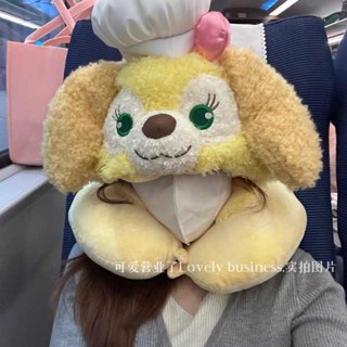 格蕾莎頸 旅行頸枕 深度睡眠 餅餅u型枕可愛迪士尼遮光連帽午睡坐車飛機動車旅行脖子護頸枕頭