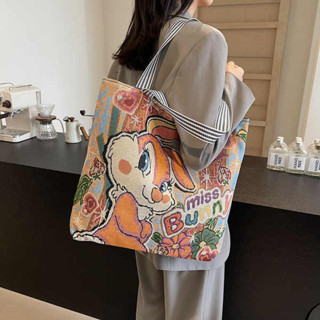 新款包夏季女包 ball and chain 刺繡帆布托特包 爆款卡通帆布包2025大容量女休閒斜揹包托特包手提袋拎包刺