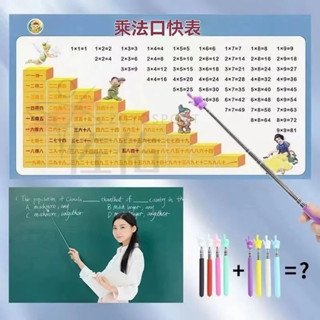 🔥臺灣現貨 指揮棒 伸縮指讀棒 手指指揮棒 手指閱讀棒 點讀棒 點讀教鞭 教師用教學棒 教學指揮棒 伸縮旗桿 指讀筆