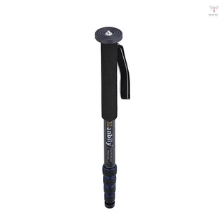 OLYMPUS Toyutw)5節伸縮碳纖維輕量攝影單反相機獨腳架獨腳架手杖適用於佳能賓得奧林巴斯老人