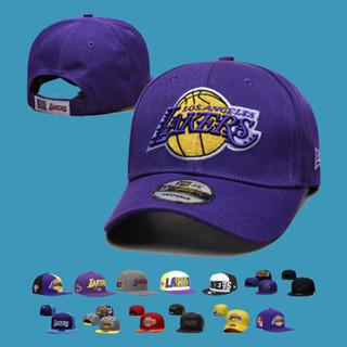 NBA 調整帽 洛杉磯湖人 Los Angeles Lakers 棒球帽 男女通用 可調整 彎帽 平沿帽 嘻哈帽 運動帽