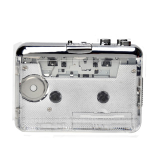 經典款全透明外殼磁帶轉MP3 cassette to MP3 type-c 介面隨身聽
