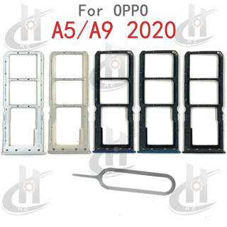 適用於 OPPO A5 2020 / A9 2020 CPH1937 CPH1939 Sim 卡託盤插槽支架卡支架讀卡器