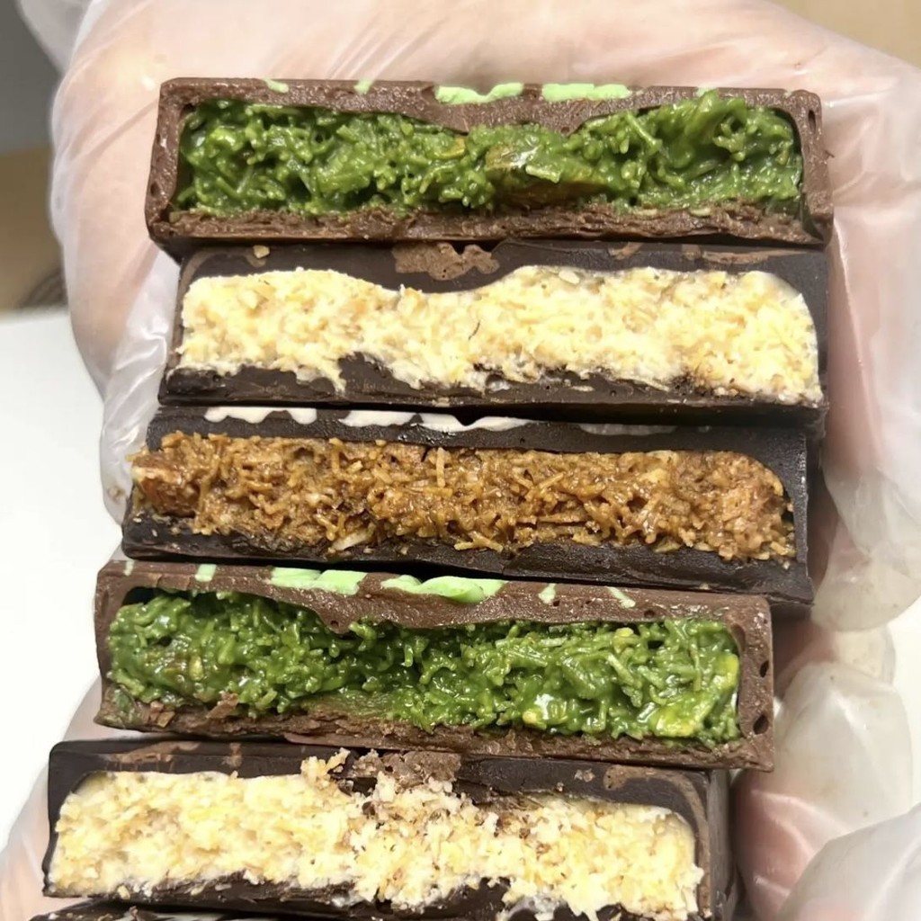 【💖哇~好吃】DBI迪拜巧克力 可可脂酥脆開心果迪拜千絲巧克力 迪拜巧克力 開心果巧克力
