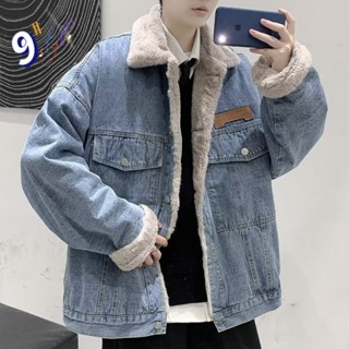 免運~外套男刷毛保暖外套男 羊羔毛牛仔外套 韓版 夾剋外套男 男生外套 冬天外套 保暖外套 加絨外套 牛仔外套