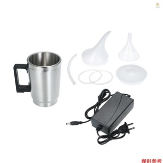 Casytw汽車大燈拋光修復工具大燈翻新工具套件加熱霧化杯電熱杯美規插頭