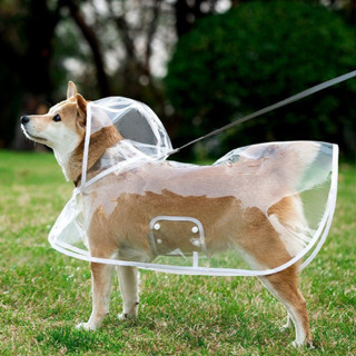 寵物雨衣透明狗狗雨衣直批防水防風寵物衣服大型犬