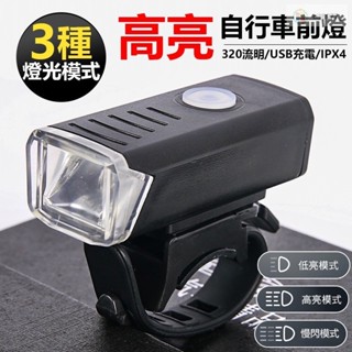 超熱銷 RAYPAL (169) 自行車前燈 USB前燈 充電式 300流明 自行車燈 公路車燈 腳踏車燈