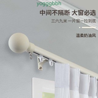 滿199出貨☜☜鋁合金羅馬杆下滑式窗簾杆單桿雙桿頂裝側裝窗簾軌道靜音配件滑輪☞☞臺灣出貨