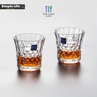 日本東洋佐佐木威士忌杯家用水晶玻璃杯子高檔洋酒杯