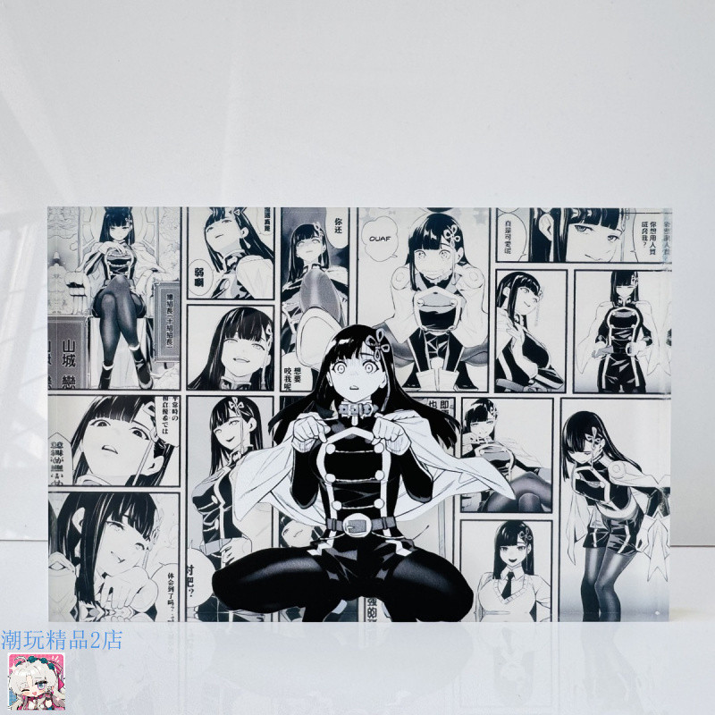 ✨台灣有貨✨免運✨【潮玩精品2店】山城戀羽前京香齣雲天花魔都精兵的奴隸亞剋力磚動漫週邊桌麵擺件