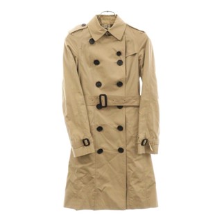Burberry 博柏利 伯伯利倫敦伯利倫敦內襯格子風衣 3761987 長夾克米色女裝 日本直送 二手