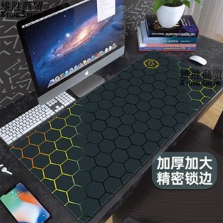 新品現貨滑鼠墊超大號辦公加厚卡通可愛男女生電腦遊戲專用電競護腕大桌墊20250521