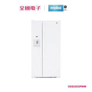 ge奇異 702l大容量對開冰箱gss23ggpww gss23ggpww 【全國電子】