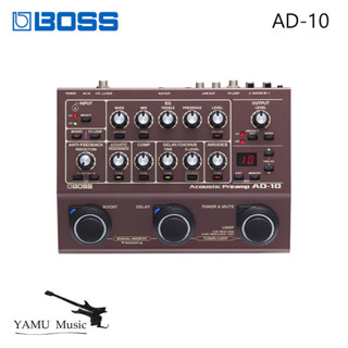 Boss AD-10 多效果綜合原聲吉他處理器踏板 AD10