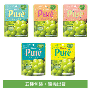 日本甘樂鮮果實軟糖-白葡萄口味(包裝隨機)