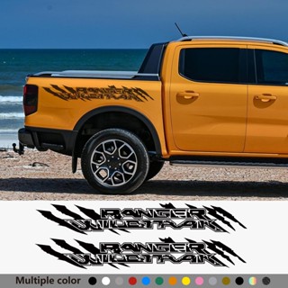 ford皮卡車側邊裝飾貼，Ranger，Raptor，wildtrack越野貨車門拉花防水貼