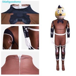 ALLGOODS電動狀態服裝,角色扮演服裝帶頭飾宇宙角色扮演服裝,卡通動漫萬聖節全泰緊身衣機器人連體衣