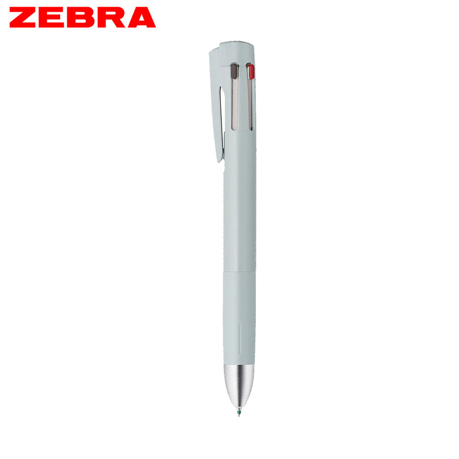 ZEBRA BLEN 4+S防震原子筆/ 0.5/ 淺灰藍 eslite誠品