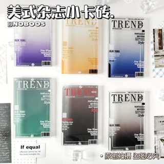 臺灣發貨/免運📦小紅書同款 美式雜誌小框 亞克力 3寸小卡 拍立得 收納框 透明相框 谷美 小卡保護套 高階感卡磚