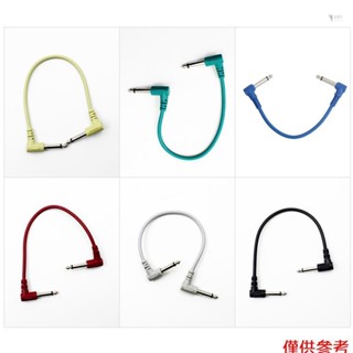 Yoh 多彩吉他效果踏板電纜樂器音訊引線 Pa
