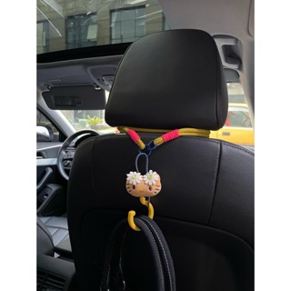 臺灣出貨🚀Gotobed原創Kitty汽車座椅車載掛鉤運動頭枕特斯拉後排椅背收納