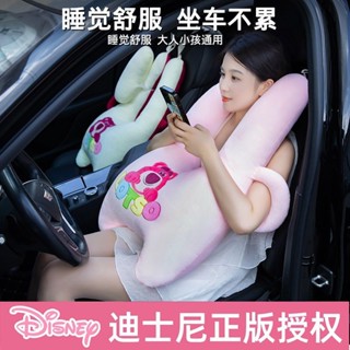 【臺灣熱賣】【 可拆洗】Disney/迪士尼兒童車載抱枕多功能睡覺神器靠墊護頸枕【QC】