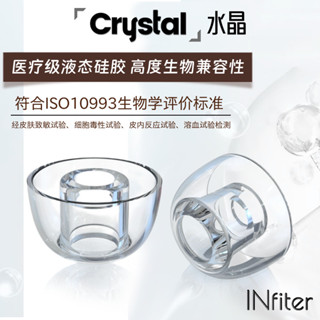 INfiter適用sony索尼1000xm4耳塞套入耳式耳機矽膠套1000xm5真無線藍牙耳機塞套森海塞爾防過敏液態矽膠
