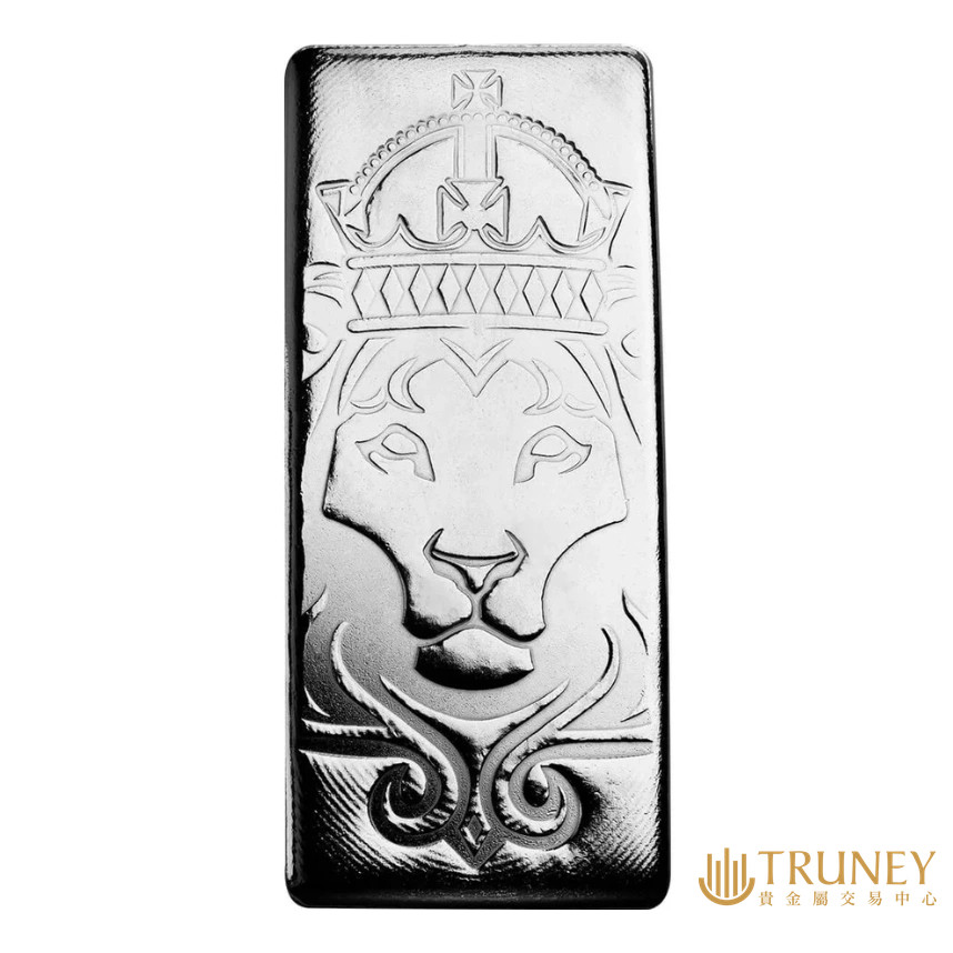 【TRUNEY貴金屬】Scottsdale獅王澆鑄銀條100盎司