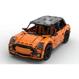 1757 件汽車模型 MOC 速度冠軍庫珀創意益智積木兒童禮物
