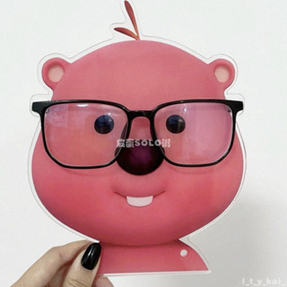 臺灣出貨👓 小紅書同款loopy眼鏡架 亞克力眼鏡架 DIY多功能擺件多功能支架 亞克力眼鏡收納立牌 髮夾收納