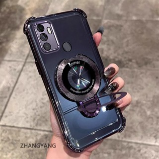 OPPO A53 2020 A33 透明保護殼加厚電鍍保護殼矽膠防震手機殼 CCCCA9