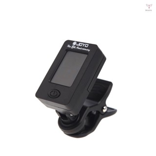 Joyo JT-01 迷你數字液晶夾式調音器適用於半音吉他貝斯小提琴 Ukulele C Ukulele D