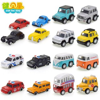 兒童玩具車toys car卡通Q版合金巴士模擬模型車