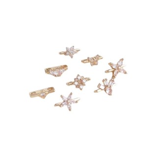 宏雲hongyun-ala新品-14k包金鑲鋯小花蝴蝶雙排手串珍珠隔片雙孔隔珠材料手鍊飾品配件