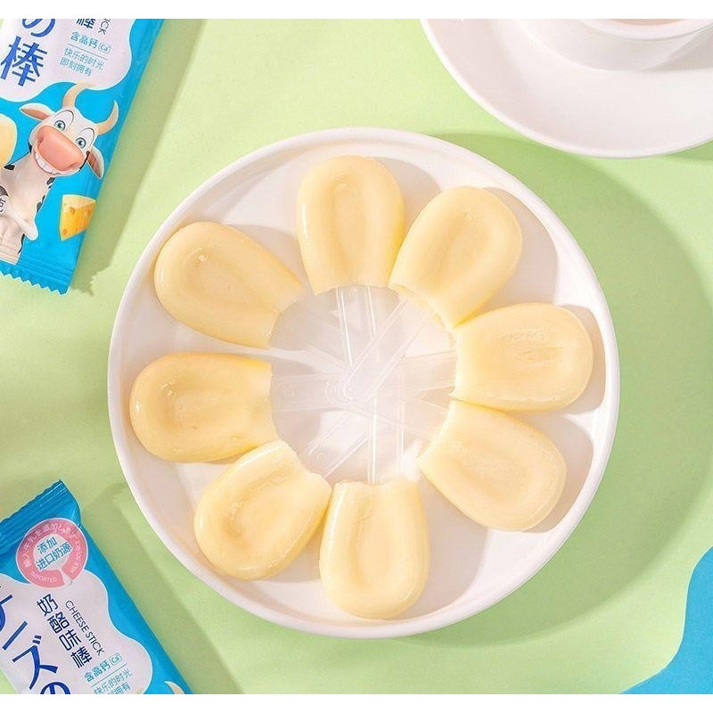 奶酪棒奶酪味棒 高鈣 奶酪棒棒 營養好吃 乳酸菌棒 高鈣 健康 獨立包裝 冷藏微風味佳